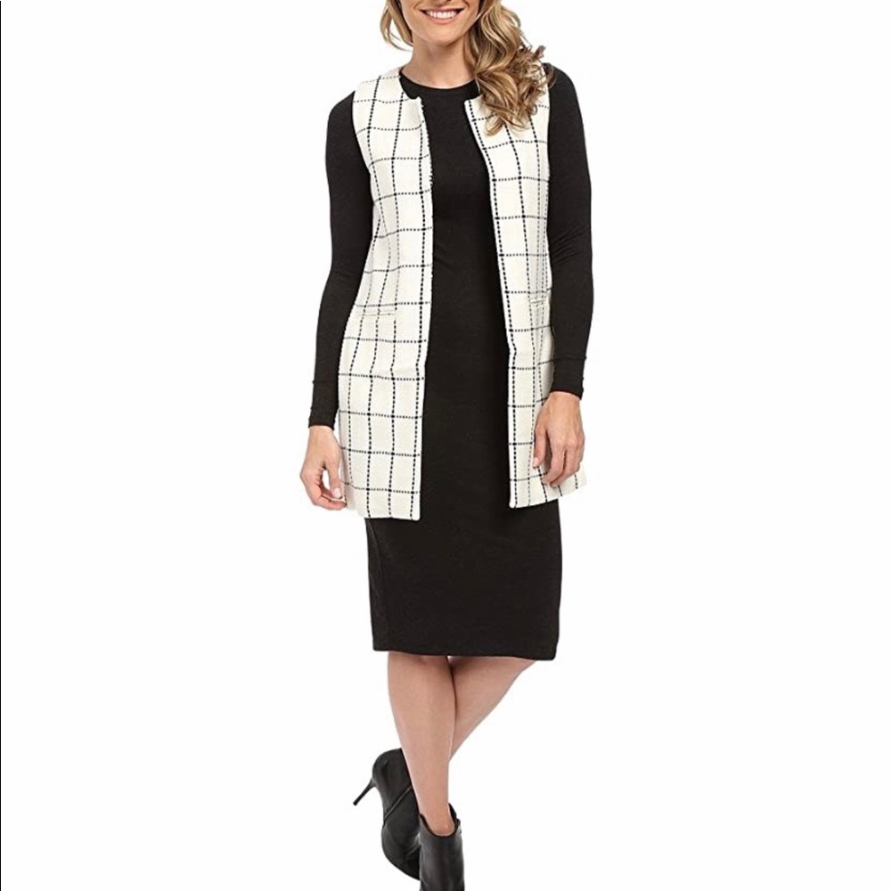 Sanctuary Plaid City Vest- Small
